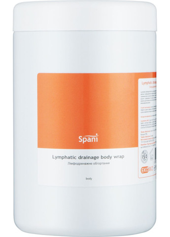 Лімфодренажне холодне мінеральне обгортання Lymphatic Drainage Body Wrap 50ml (1402862-25918811) Spani (368609213)