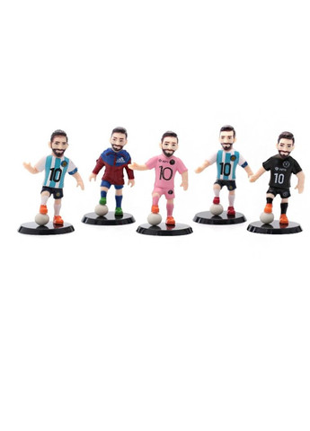 Мессі набір фігурок футбол Ліонель Мессі Lionel Messi 5шт дитячі фігурки 9см Shantou (290708202)