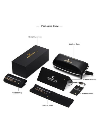 Женские солнцезащитные очки Кошачий глаз с градиентными линзами N7826 DESIGN KINGSEVEN (299332680)