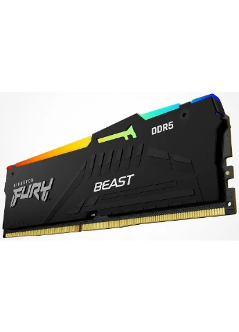 Оперативная память FURY DDR5-5600 16384MB PC5-44800 Beast RGB AM5 Black (KF556C36BBEA-16) Kingston (370605608)