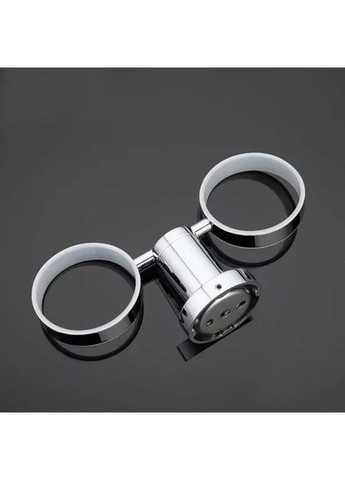 Подвійна склянка для щіток G1808, латунь, хром GAPPO (371881649)