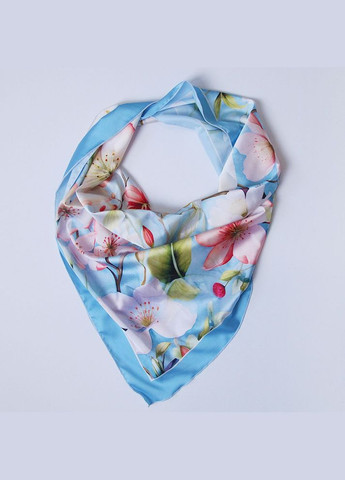 Жіноча хустинка з принтом Яскраві квіти Presentville 6807 (325402177)