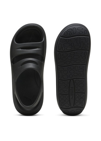 Серебряные женские сандалии 400337-01 серый резина Puma