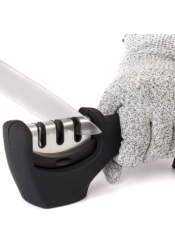 Механічна точила для ножів на три точила Knife Sharpener Semi (334891514)