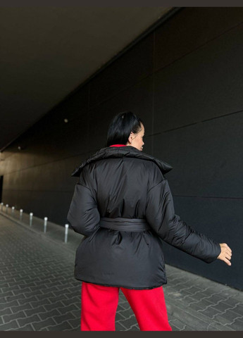 Чорна зимня куртка ковдра куртка-ковдра Garna