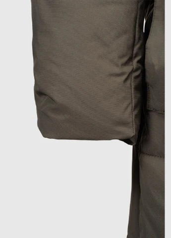 Оливковая (хаки) зимняя куртка однотонная мужская 9903 (2000990544407w) shop (2000990544407) No Brand