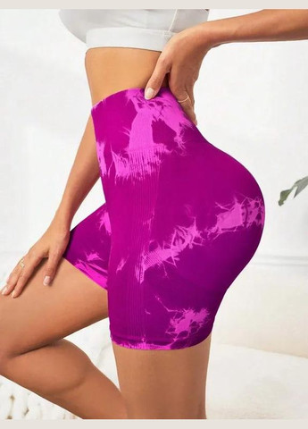 Шорти з мармуровим принтом, кольору фуксії, розмір S Trends (330245439)