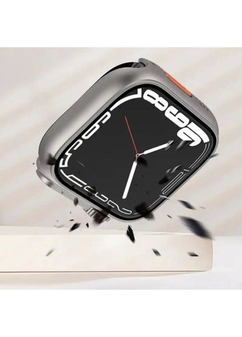 Защитный чехол с защитным стеклом 3 для Apple Watch 40 мм в стиле Ultra Titanium CHOICE (361855478)