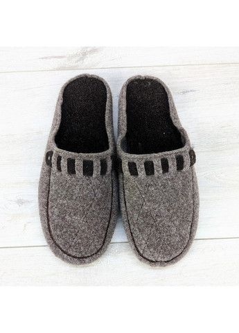 Тапочки чоловічі кімнатні Klerotex фетрові для ламінату No Brand (299146688)