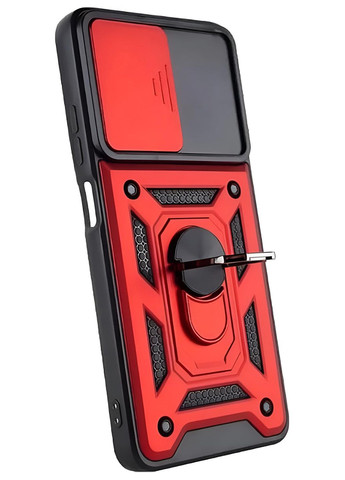 Чохол-накладка Military для Xiaomi Redmi Note 13 Pro 4G Red (711027) BeCover (364862160)