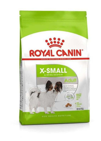 Сухой корм X-Small Adult для собак миниатюрных пород от 10 месяцев 0,5 кг Royal Canin (280901510)