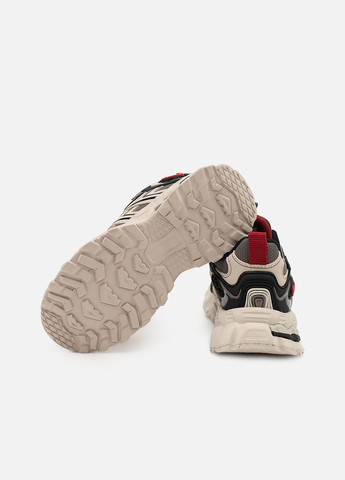Бежеві Осінні кросівки для хлопчика, на пласкій підошві колір бежевий цб-00273891 Kimboo
