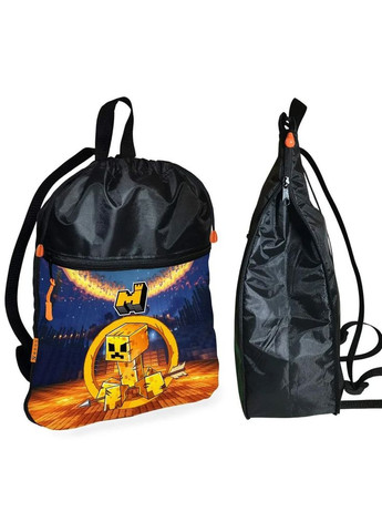 Школьный рюкзак детский Minecraft + Сумка для обуви спортивной формы рюкзак-мешок для мальчика (1738) (1330229) Brand (373264710)