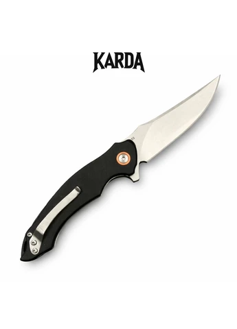 Нож складной Karda J307 Black No Brand (376892397)