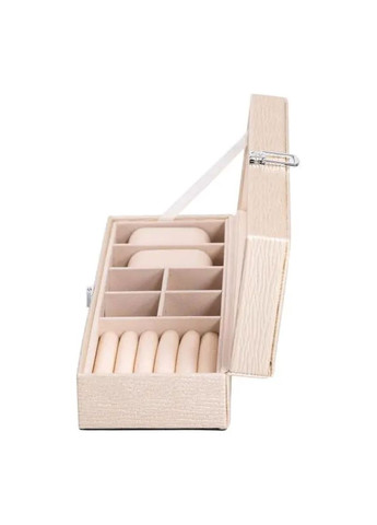 Скринька для прикрас із еко шкіри 31×11×8 см органайзер для ювелірних виробів HP-5-5BE Yiwu (353502884)