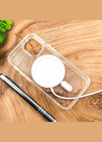 Протиударний чохол для iPhone 14 Pro Max Прозорий MagSafe Ultimate Experience (322287793)