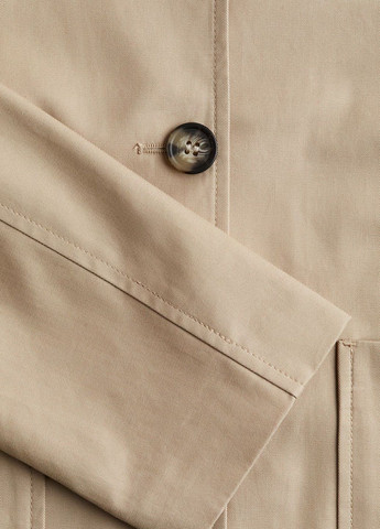 Бежевая демисезонная куртка H&M