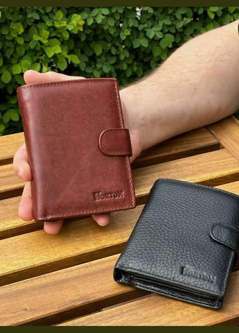 Мужской кожаный кошелек люкс, мужское портмоне натуральная кожа HORTON 301B Marco Coverna (359398553)