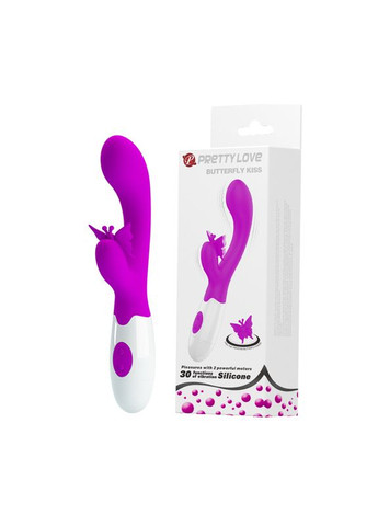 Вібратор - Pretty Love Butterfly Kiss Vibrator Purple Drive LyBaile (322536011)
