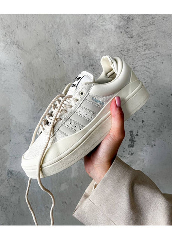 Кросівки жіночі і чоловічі Adidas Campus x Bad Bunny Beige | Адідас Кампус Бед Банні бежеві No Brand бежеві демісезони (348419309)