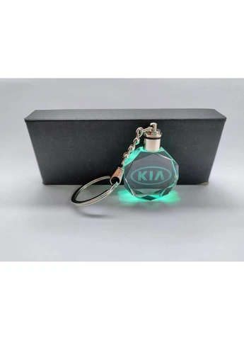 Led брелок кристал KIA No Brand (346496842)