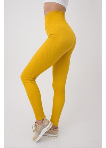 Легінси спортивні в рубчик з моделюючим швом Giulia leggings rib (291876889)