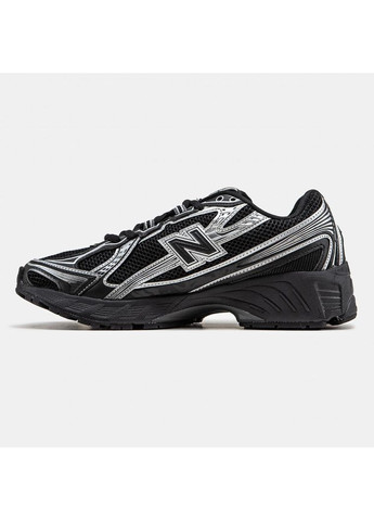 КРОССОВКИ ЖЕНСКИЕ NEW BALANCE 740 BLACK SILVER НЬЮ БЕЛАНС 740 No Brand чёрные демисезоны (367177600)