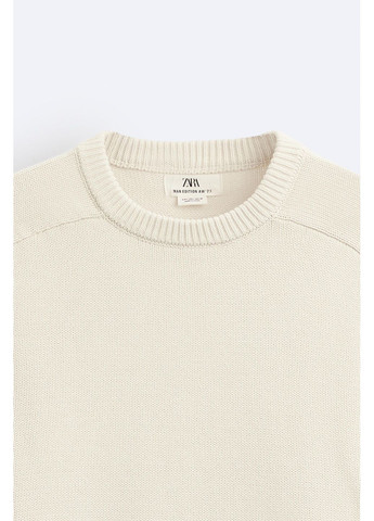 Бежевый мужской джемпер 7147/035/4270 m бежевый джемпер Zara