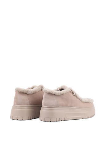 Бежеві жіночі кеди jr1110-2 бежевий велюр MIRATON