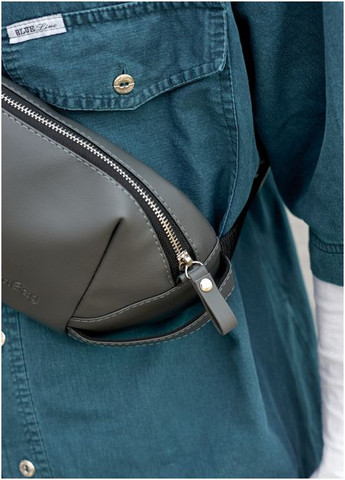 Сумка чоловіча через плече бананка з екошкіри Holster MSH Sambag (302007458)