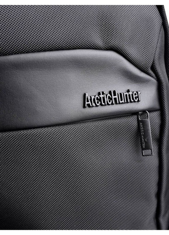 Рюкзак міський для ноутбука 15,6" водовідштовхуючий чорний Arctic Hunter (372012709)