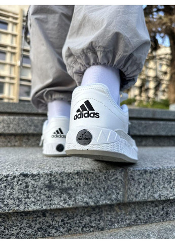 КРОСІВКИ ЖІНОЧІ ADIDAS ADIMATIC WHITE BLACK GREY АДІДАС АДІМАТІК No Brand сірі демісезони (367168259)
