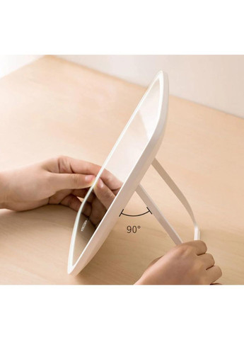 Дзеркало косметичне настільне 3 кольори світла сенсорна кнопка USB або батарейки Salon Professional (364684916)