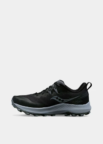 Чорні кросівки бігові peregrine 14 Saucony