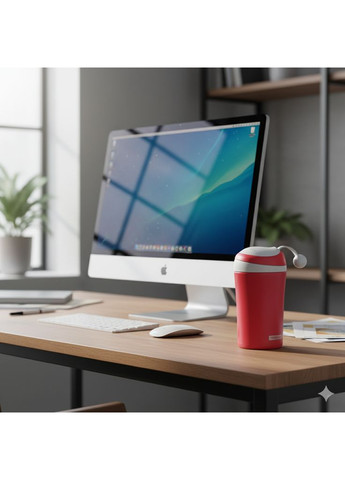 Термокружка из нержавеющей стали 500 мл герметичная эргономичная Red Stenson (361064599)