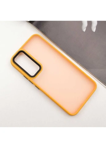 Чохол TPU+PC Lyon Frosted для Samsung Galaxy A15 4G/5G / M15 5G Оранжевий Epik (373254886)