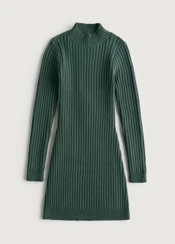Зелений демісезонний сукня жіноча - сукня hc9467w Hollister