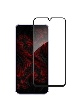 Стекло защитное (1283126559839) Intaleo Full Glue Samsung A34 5G Black (366497006)