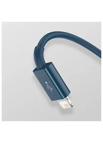 Дата кабель .5A blue (CAMLTYS-03) Baseus USB 2.0 AM to Lightning + Micro 5P + Type-C 1.5m 3 (388712980)