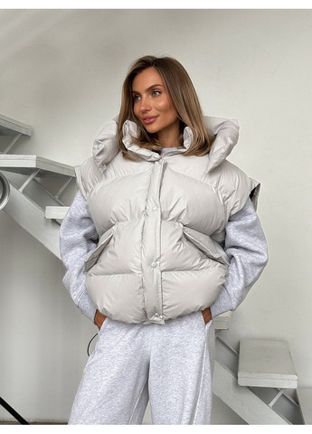 Жемчужная куртка transformer цвет жемчужина milirud