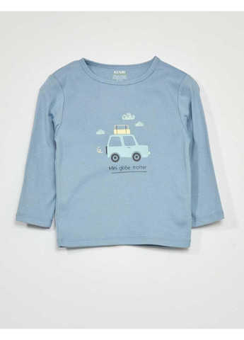 Синя всесезон піжама (комплект),синій в візерунки з принтом, Kiabi