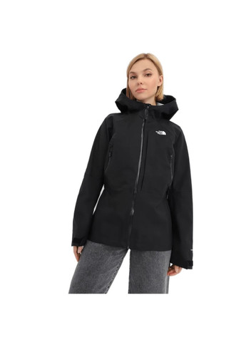 Чорна демісезонна куртка жіноча stolemberg 3l dr чорний The North Face