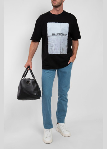 Чорна футболка Balenciaga