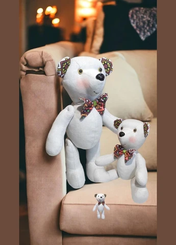Мишка Украина льняная игрушка. No Brand (336960293)