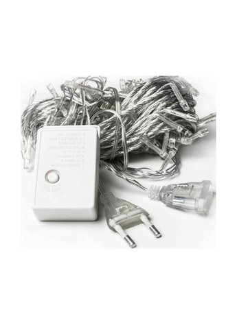 Гірлянда "бахрома" 120LED 220В прозорий шнур TLT (370677486)