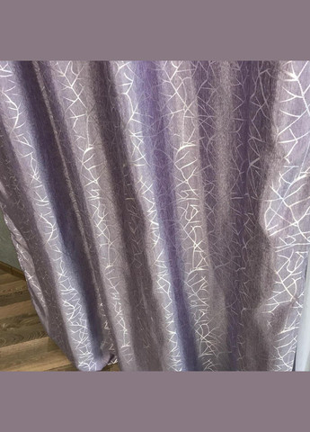 Однотонные мраморные шторы жаккард 2шт 2x150x270 см (Р1Е1011010-3) No Brand (308754519)