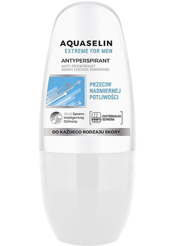 Антиперспирант от повышенной потливости для мужчин - AA Cosmetics Extreme For Men 50ml (425971-65385) Aquaselin (369559796)