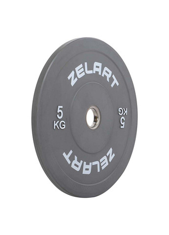 Млинці диски бамперні для кросфіту гумові TA-7797 5 кг Zelart (286043606)