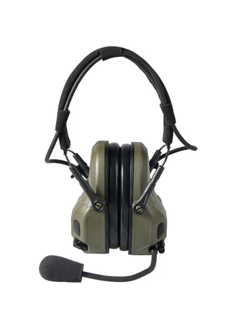 Наушники для стрельбы AMP Communication Headset-Connectorized. NFMI. Верхнее крепление. Ranger Green (N101153-02-0006) Ops-Core (390929561)