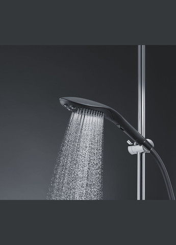 Насадка-стимулятор для душа 2в1 Wave Black, массажер для интимных зон Womanizer (296492066)